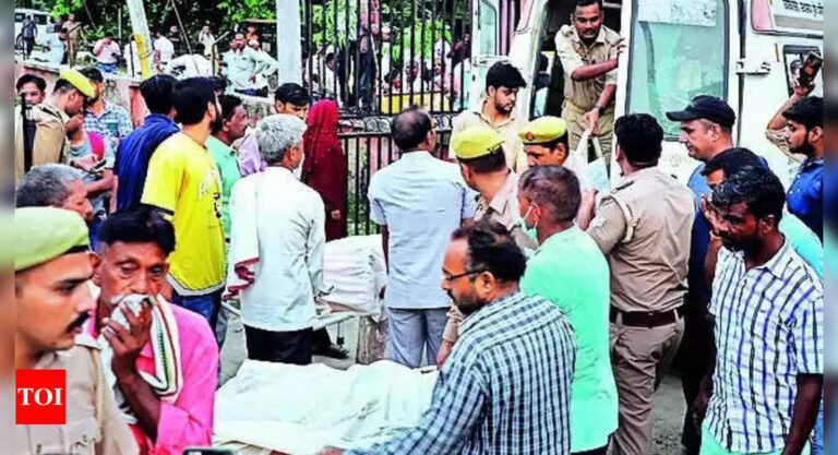 Hathras stampede SIT report: Satsang organisers and local admin blamed, conspiracy not ruled out | Agra News