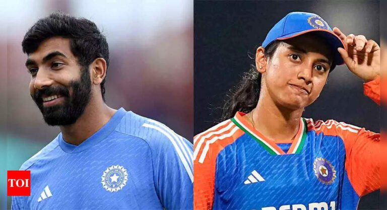 Jasprit Bumrah, Smriti Mandhana named as ICC players of the month for June | Cricket News